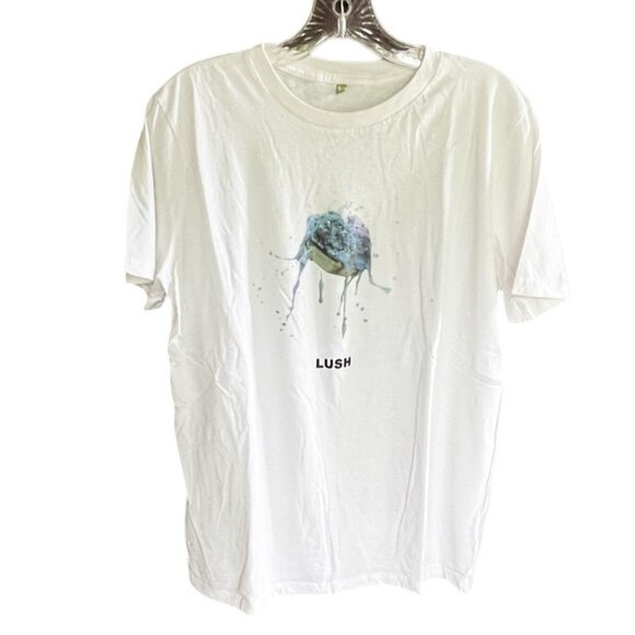 RARE LUSH Limited Edition Bath Bomb T-Shirt, Size M - Picture 1 of 3